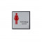 화장실점자판 점자표지판 여자화장실 J0103